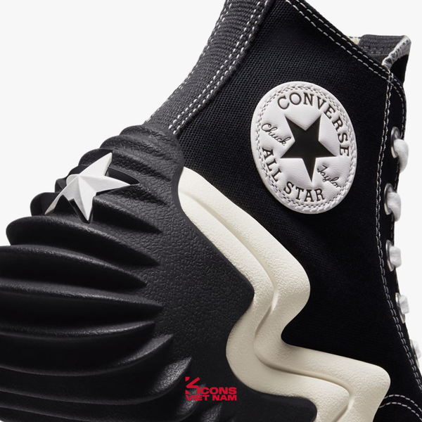 Deal Cuối, Chốt Nhanh! Giày Converse Run Star MOTION Black High Top 171545C