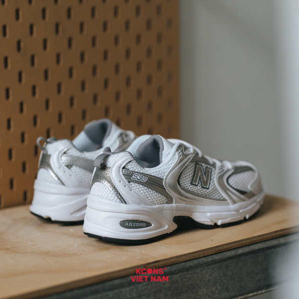 Giày New Balance 530 White Silver MR530AD Công Nghệ Đệm ABZORB