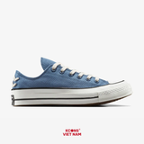 Deal Cuối – Chốt Nhanh! Giày Converse 1970s Crafted Laces A12558C Low Top Unisex Blue Jeans