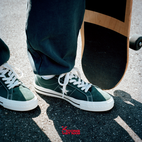 Giày Converse x thisisneverthat One Star Pro Trekking Green A12052C Suede