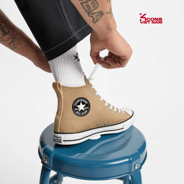 Deal Cuối – Chốt Nhanh! Giày Converse All Star Workwear Nomad Khaki A02780C High Top