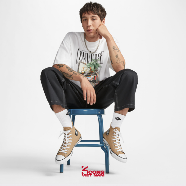 Deal Cuối – Chốt Nhanh! Giày Converse All Star Workwear Nomad Khaki A02780C High Top