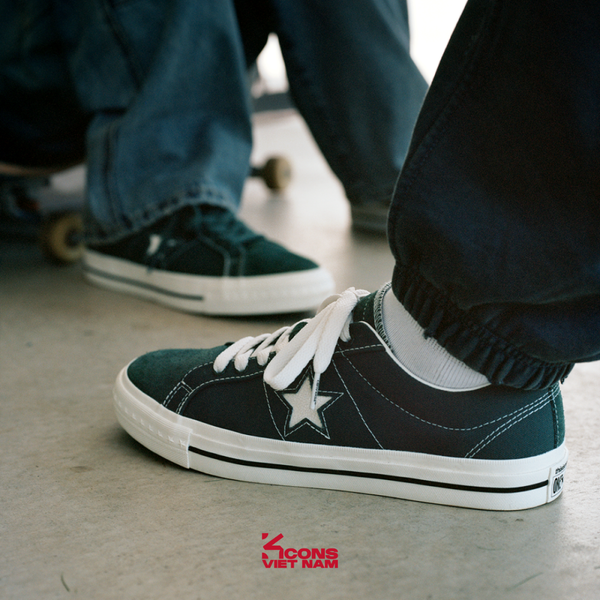 Giày Converse x thisisneverthat One Star Pro Trekking Green A12052C Suede