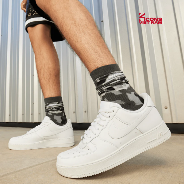 [ĐỘC QUYỀN ONLINE] Giày Nike Air Force 1 '07 Leather White AF1 DD8959-100