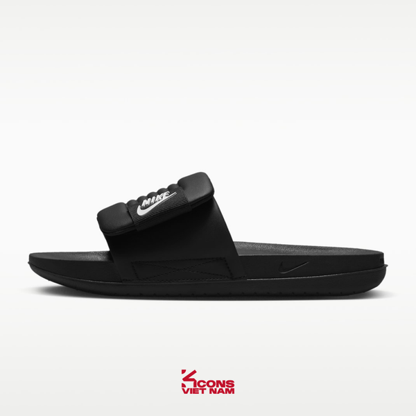 Deal Cuối - Chốt Nhanh! Dép Nike Thể Thao Offcourt Adjust Slide Black White DV1033-002