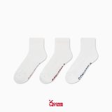 Tất/ Vớ thể thao Converse 3-Pack Wordmark Quarter Socks MC0519-001 / MC0519-023 / WC0583-W4H Set 3 đôi