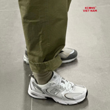 Giày New Balance 530 White Silver MR530AD Công Nghệ Đệm ABZORB