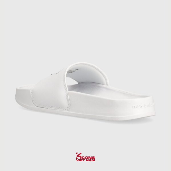 Deal Cuối – Chốt Nhanh! Dép New Balance 200 White SWM200J3 Slipper Dép Đế Bằng Unisex
