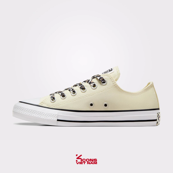 Đôi Cuối – Chốt Nhanh! Giày Converse Chuck Taylor All Star Leopard Love Low Top A08010C