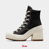 Đôi Cuối – Chốt Nhanh! Giày Converse Chuck 70 De Luxe Heel High ‘Black Egret’ A05347C