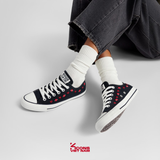 Deal Cuối – Chốt Nhanh! Giày Converse Chuck Taylor All Star Valentine's Day Black/ Red/ Egret A13651C ROSES