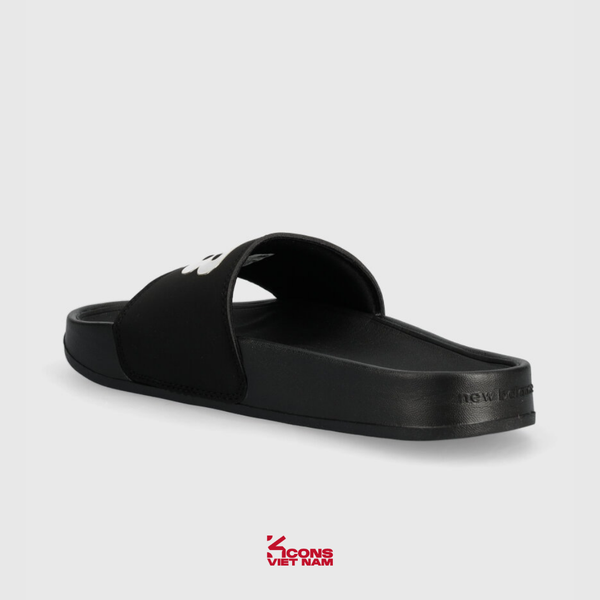 Deal Cuối – Chốt Nhanh! Dép New Balance 200 Black SWM200K3 Slipper Dép Đế Bằng Unisex