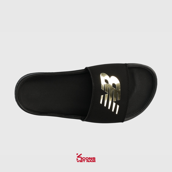Deal Cuối – Chốt Nhanh! Dép New Balance 200 Black SWM200K3 Slipper Dép Đế Bằng Unisex
