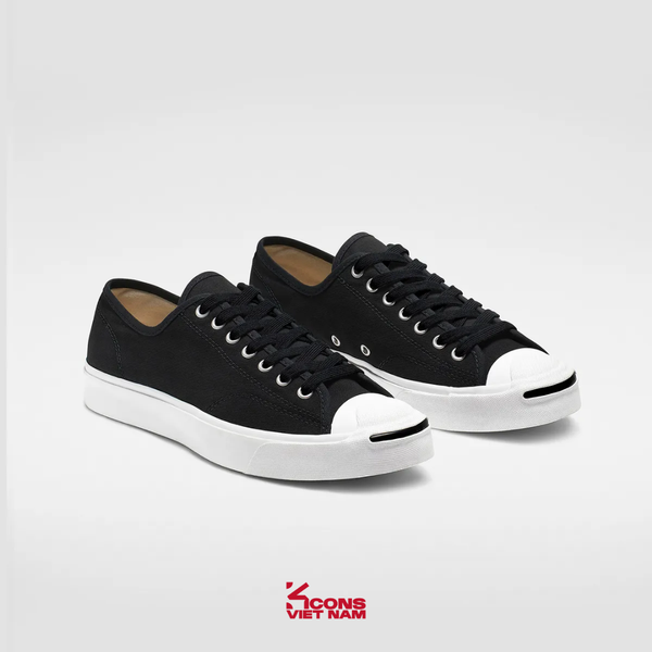 Đôi Cuối – Chốt Nhanh! Giày Converse Jack Purcell First In Class Black Low Top 164056C