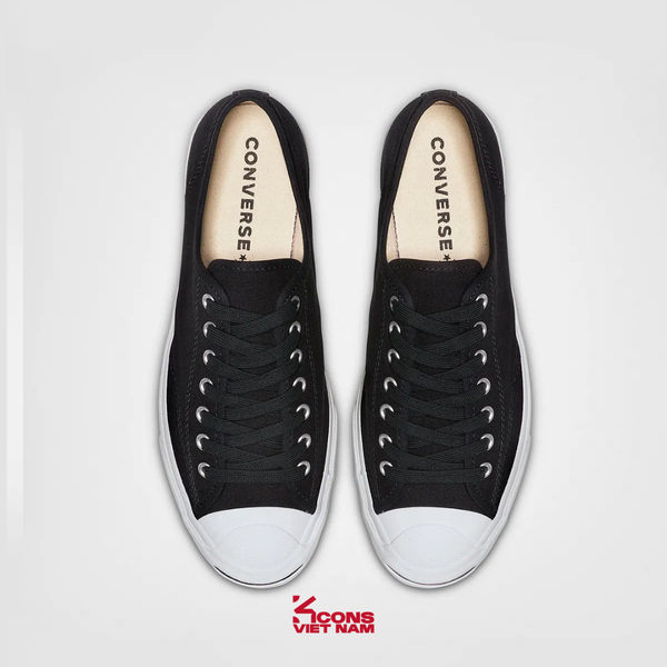 Đôi Cuối – Chốt Nhanh! Giày Converse Jack Purcell First In Class Black Low Top 164056C