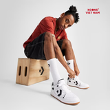 Deal Cuối – Chốt Nhanh! Giày Converse CONS AS-1 Pro Leather White Black A07318C Unisex Da Trượt Ván Hiệu Năng Cao