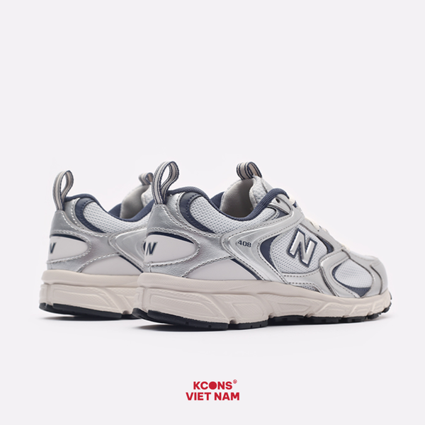 Deal Cuối – Chốt Nhanh! Giày New Balance 408 ML408N Running Shoes Silver Indigo Unisex