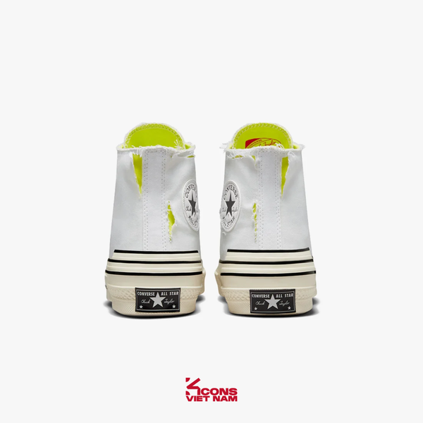 Deal Cuối – Chốt Nhanh! Giày Converse Chuck 70 Hacked Heel Edge Glow Cổ Cao A01444C