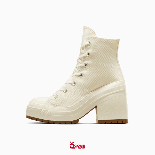 Deal Cuối – Chốt Nhanh! Giày Converse Chuck 70 High De Luxe Heel ‘Egret’ A05348C