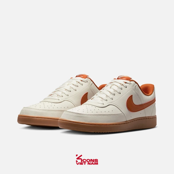 Giày Nike Court Vision Low Next Nature Leather Safety Orange / Gum Light Brown HV4506-100