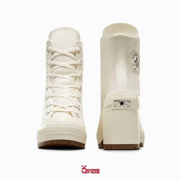 Deal Cuối – Chốt Nhanh! Giày Converse Chuck 70 High De Luxe Heel ‘Egret’ A05348C