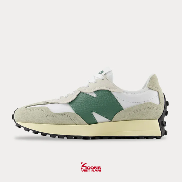 Deal Cuối – Chốt Nhanh! Giày New Balance 327 Unisex U327WPKD Olive Green Retro