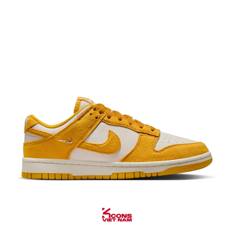 Giày Nike Dunk Low 'Dark Sulfur' IB4417-101 Suede Pale Ivory / Sail / Metallic Gold / Dark Sulphur
