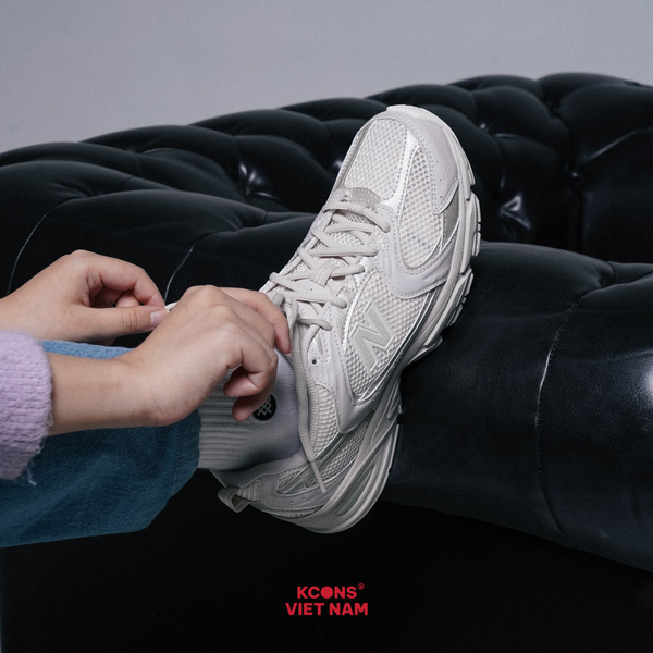 🔥Deal Cuối, Chốt Nhanh! Giày New Balance 530 Beige Moonbeam MR530AA1 Đệm ABZORB Thoải Mái