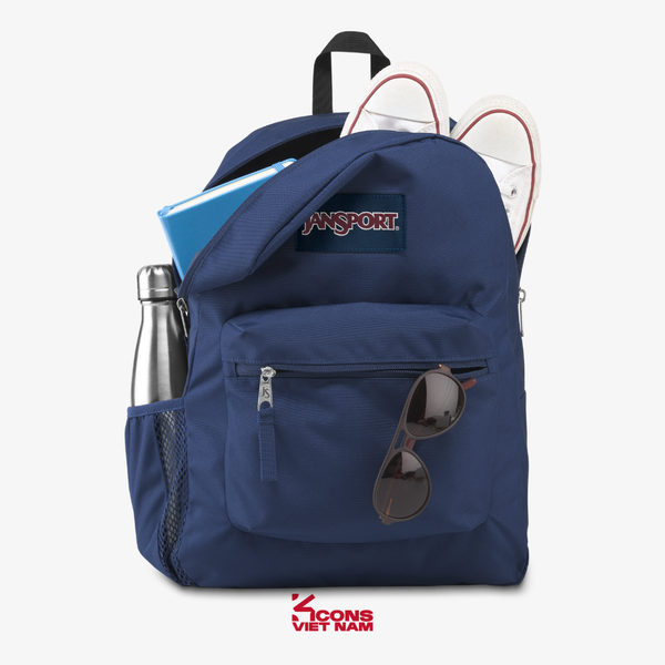 Balo JanSport Navy Cross Town Chính Hãng Unisex Đi Học, Đi Làm – JS0A47L-W003