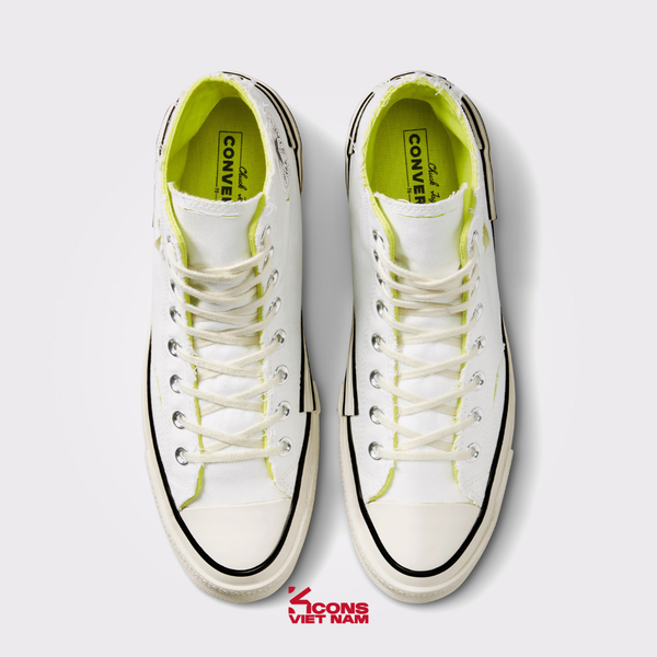 Deal Cuối – Chốt Nhanh! Giày Converse Chuck 70 Hacked Heel Edge Glow Cổ Cao A01444C
