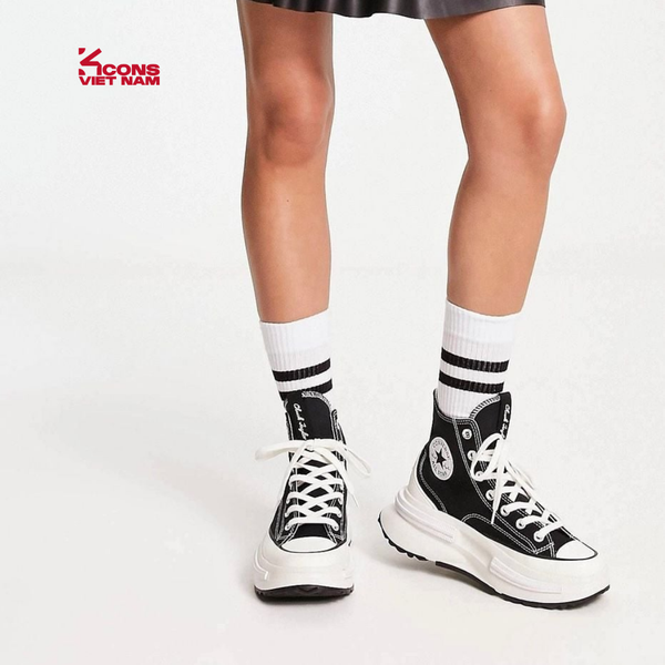 Deal Cuối, Chốt Nhanh! Giày Converse Run Star Legacy BLACK High Top A00869C