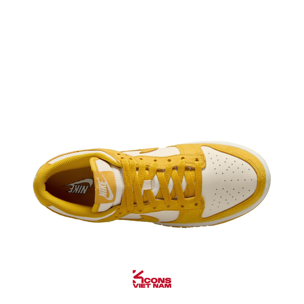 Deal Cuối - Chốt Nhanh! Giày Nike Dunk Low 'Dark Sulfur' IB4417-101 Suede Pale Ivory / Sail / Metallic Gold / Dark Sulphur