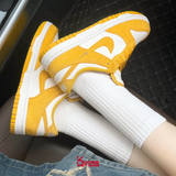 Deal Cuối - Chốt Nhanh! Giày Nike Dunk Low 'Dark Sulfur' IB4417-101 Suede Pale Ivory / Sail / Metallic Gold / Dark Sulphur