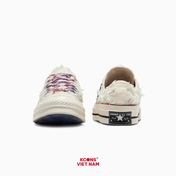 🔥Deal Cuối – Chốt Nhanh! Giày Converse x Isabel Marant Chuck 70 Low Vanilla White - A10800C