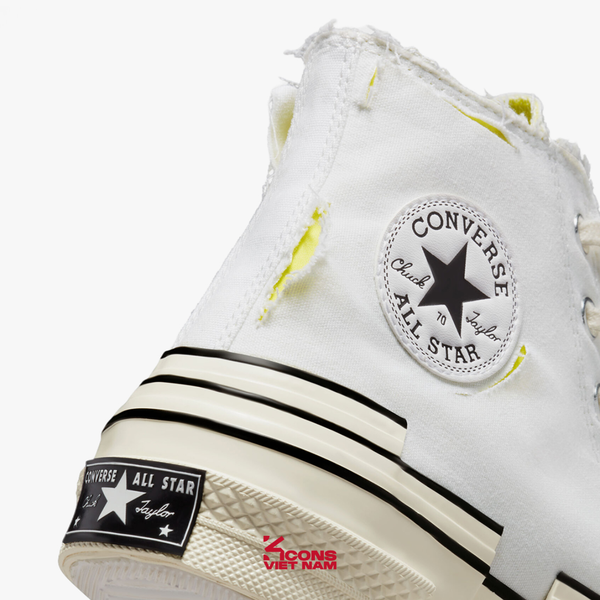 Deal Cuối – Chốt Nhanh! Giày Converse Chuck 70 Hacked Heel Edge Glow Cổ Cao A01444C