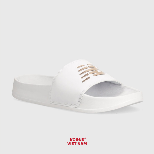 Deal Cuối – Chốt Nhanh! Dép New Balance 200 White SWM200J3 Slipper Dép Đế Bằng Unisex