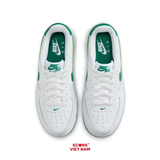 🔥Deal Cuối, Chốt Nhanh! Giày Nike Air Force 1 Low Malachite FV5948-103 Classic Never Goes Out of Style AF1 White Leather Green Older Kids