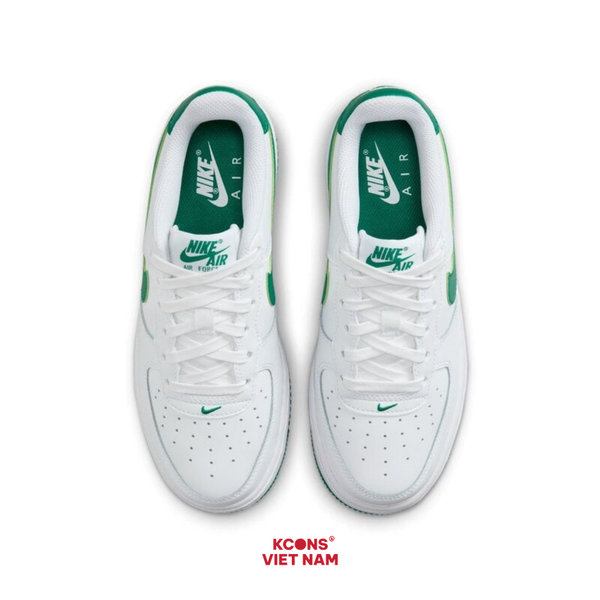 🔥Deal Cuối, Chốt Nhanh! Giày Nike Air Force 1 Low Malachite FV5948-103 Classic Never Goes Out of Style AF1 White Leather Green Older Kids