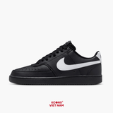 Giày Nike Court Vision Low Leather Black/ White FZ0630-010