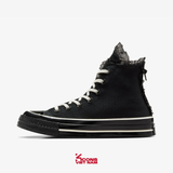 Deal Cuối – Chốt Nhanh! Giày Converse Chuck 70 Ruffles & Bows Black A10026C High Top