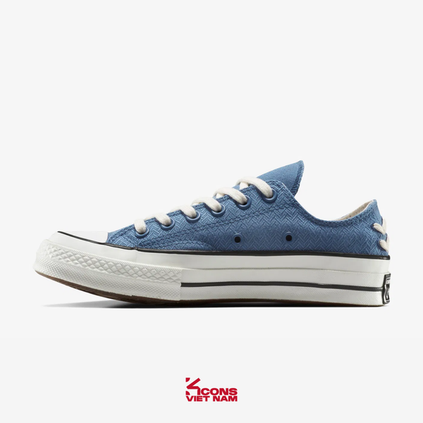 Giày Converse 1970s Crafted Laces A12558C Low Top Unisex Blue Jeans