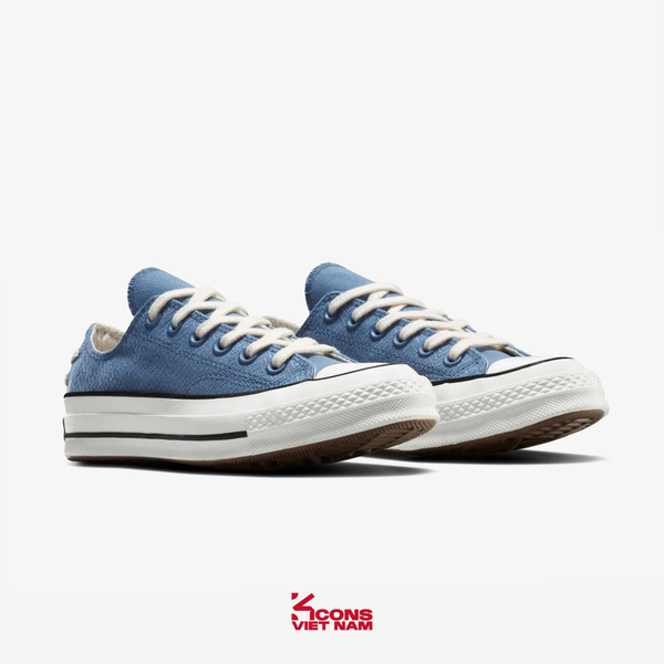 Giày Converse 1970s Crafted Laces A12558C Low Top Unisex Blue Jeans