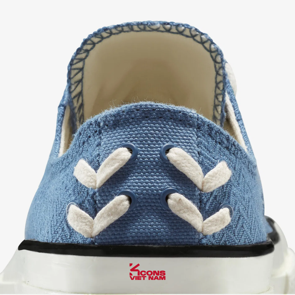 Giày Converse 1970s Crafted Laces A12558C Low Top Unisex Blue Jeans