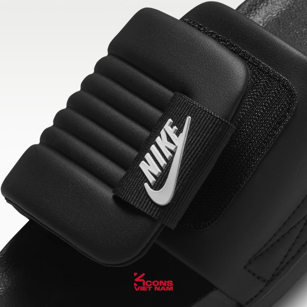 Deal Cuối - Chốt Nhanh! Dép Nike Thể Thao Offcourt Adjust Slide Black White DV1033-002