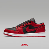 Giày Nike Air Jordan 1 Low Reverse Bred Leather 553558-606 Leather