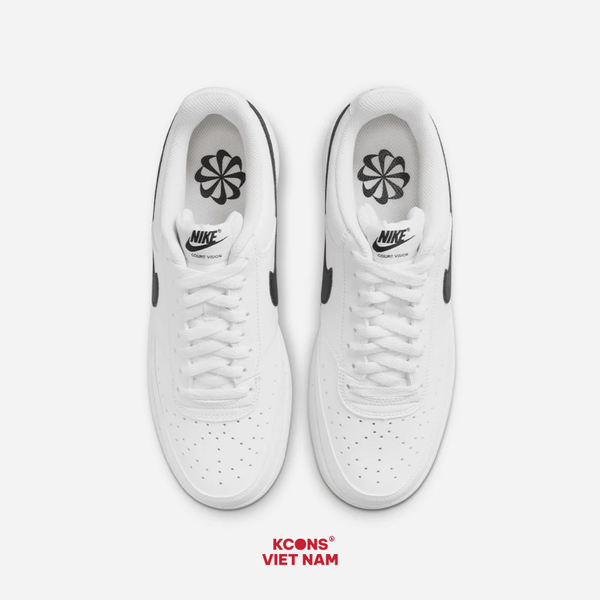 Giày Nike Court Vision Low Next Nature Leather DH2987-101 Giày Bóng Rổ Retro