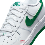 🔥Deal Cuối, Chốt Nhanh! Giày Nike Air Force 1 Low Malachite FV5948-103 Classic Never Goes Out of Style AF1 White Leather Green Older Kids