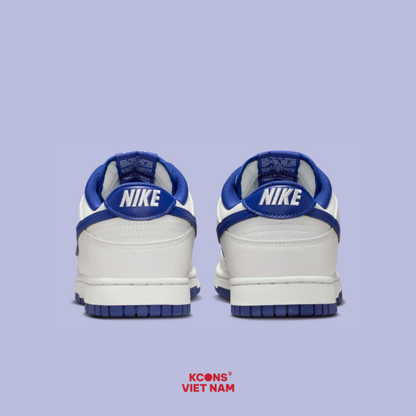 Giày Nike Dunk Low Summit White Deep Royal Blue Leather HF5441-117