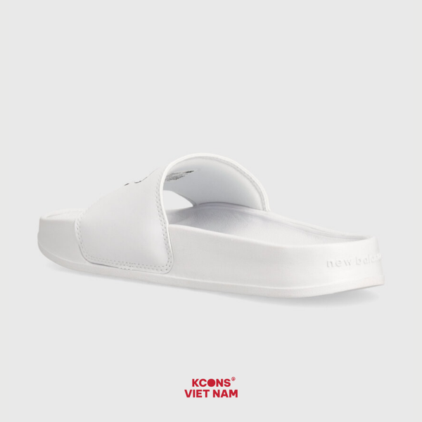 Deal Cuối – Chốt Nhanh! Dép New Balance 200 White SWM200J3 Slipper Dép Đế Bằng Unisex