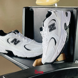Giày New Balance 530 White Black MR530EWB Sneaker Sport Giày Thể Thao Unisex ABZORB Cushioning Thoải Mái Tối Ưu